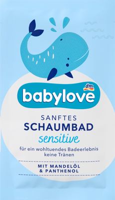 babylove penušava kupka Sensitive 20ml