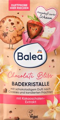 Balea kristali/kupku Chocolate Bliss 80g