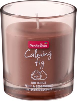 Profissimo mir. sveća/čaši Calm.Fig 1kom