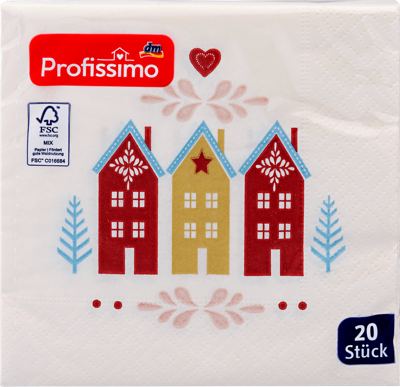 Profissimo salvete Winter Wishes 20kom*D