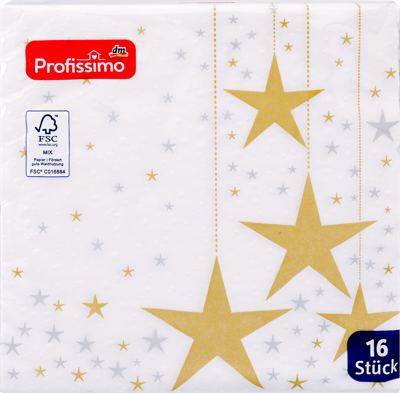 Profissimo salvete zve. prašina 16kom*D*