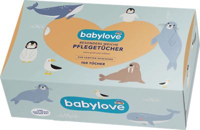 babylove papirne maramice 150kom
