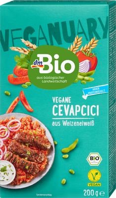 dmBio veganski ćevapčići 200g