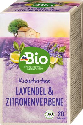 dmBio čaj lavanda i verbena 20x2g