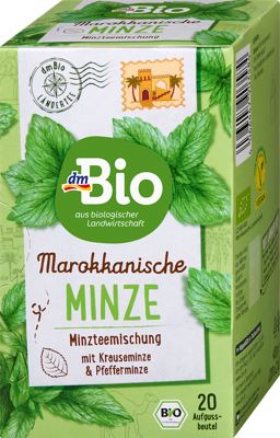 dmBio čaj marokanska nana 20x2g