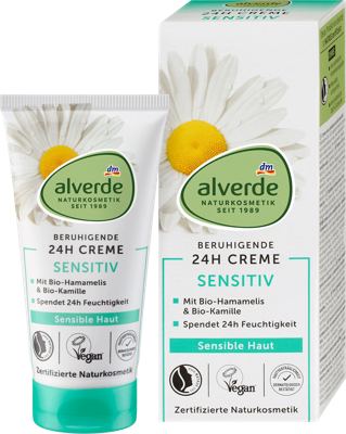 alverde Sensitive dnev.krema ham. 50ml