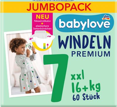 babylove pelene vel.7 60kom