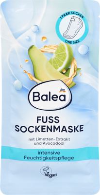 Balea maska/stopala/obliku čarape 1par
