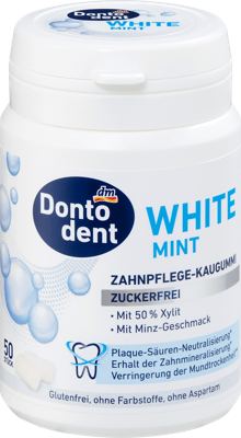 Dontodent žvake White Mint 50kom