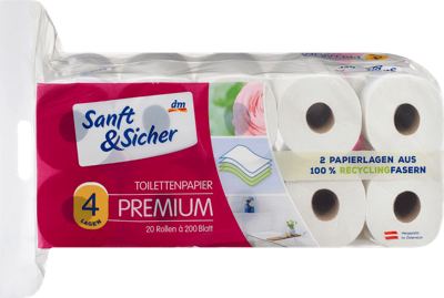 S&S toalet papir Prem. 4-sl. 20x200kom