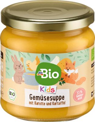 dmBio Kids kremsta supa od povrća 350+3G