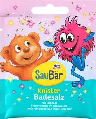 SauBär pucketava so za kupanje 30g