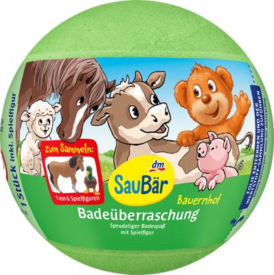 Saubär kugla/kupku/igrač. životinje 1kom