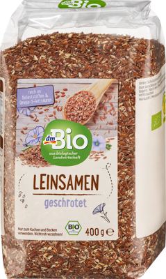 dmBio laneno seme mrvljeno 400g