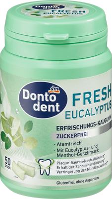 Dontodent žvak. guma Fresh Eucal. 50kom