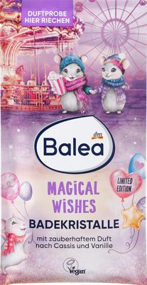 Balea kristali/kupku Magical Wishes 80g