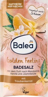 Balea so za kupanje Golden Feeling 80g