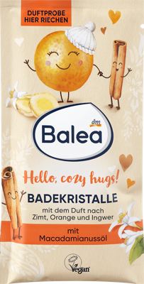 Balea kristali/kupku Hello cozy hugs 80g