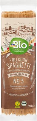 dmBio integralne špagete 500g