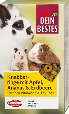 DB voćni kružići za glodare 250g
