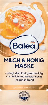 Balea maska za lice med i mleko 2x8ml