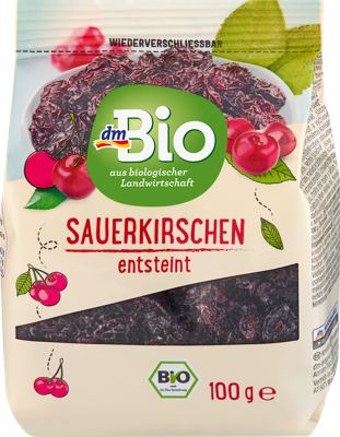 dmBio višnje bez koštica 100g