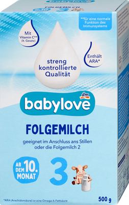 babylove zam. mleko 3 od 10.meseca 500g