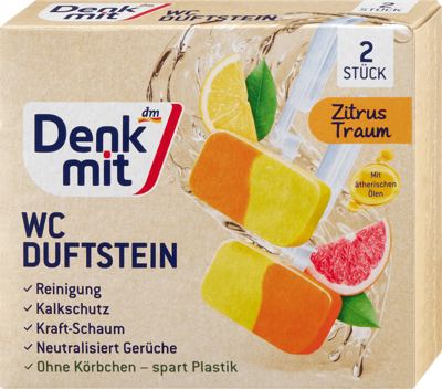 Denkmit kamen za WC limun i grejp 2kom