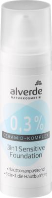 alverde Sensitive tečni puder 3u1