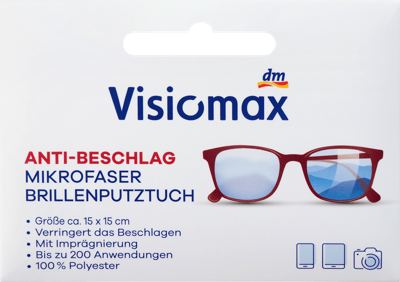 visiomax krpica za naoča/ zamaglj. 1kom