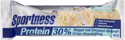 Sportness energ. štang. kokos/badem 40g