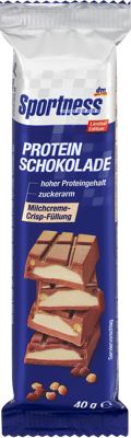 Sportness proteinska mlečna čokolada 40g