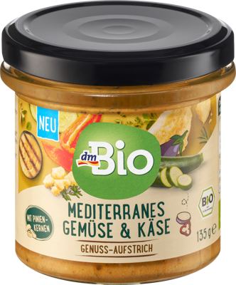 dmBio namaz mediteransko povrće/sir 135g