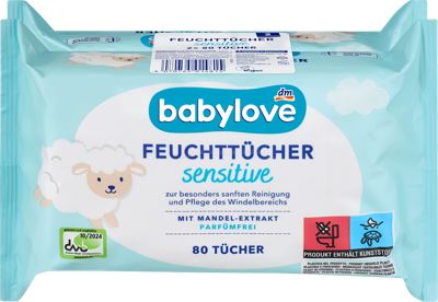 babylove vlažne maram. sen. 2x80kom