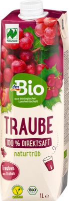 dmBio sok grožđa 1l
