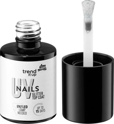 t!u završni lak za nokte UV Glitter