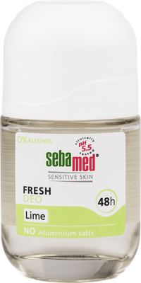 DEO ROLL ON 24H LIME 50ML SEBAMED