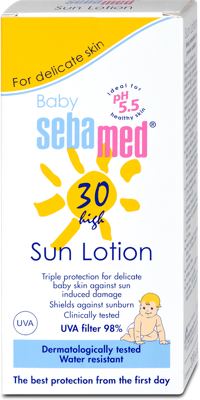 LOSION ZA SUNČANJE ZA BEBE SPF 30 200ML SEBAMED