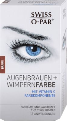 SWISS-O-PAR FARBA ZA OBRVE/TREPAV. BRAON