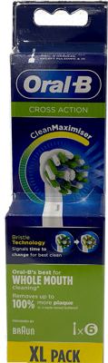 Oral B CROSS ACTION glava el.četkica 6/1