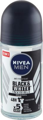 NIVEA BLACK&WHITE NEVIDLJIVI DEZODORANS ROLL ON 50