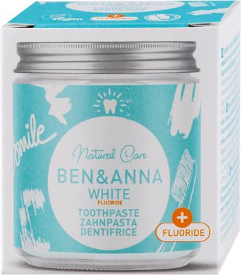 PASTA ZA ZUBE NATURAL BEN & ANNA TOOTHPASTE WHITE FLUORIDE 100ML