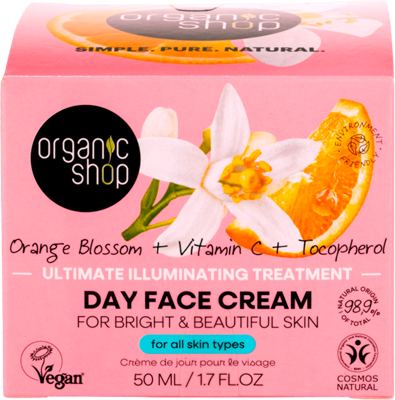 organic shop dnevna krema za lice50ml