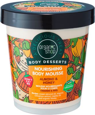 organic shop mus/telo ALMOND&HONEY 450ml