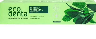 ecodenta BRILLIANT WHITE.pasta 100ml