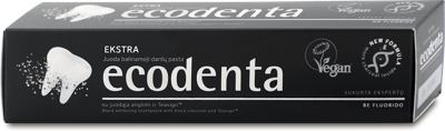 ecodenta pasta/zube crnim ugljem 100ml