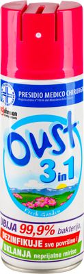 OSVEZIVAC PROSTORA OUST SPREJ 3u1 GARDEN 400ml
