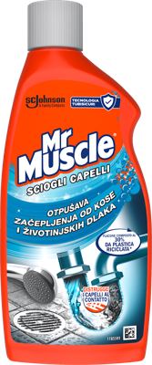 SREDSTVO PROTIV DLAKA U ODVODIMA 500ML MR.MUSCLE JW