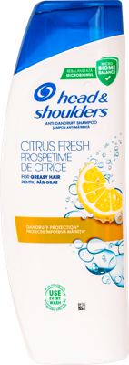 HEAD&SHOULDERS CITRUS FRESH 400ML