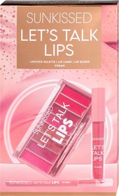 SUNKISSED Let's talk lips set 1kom